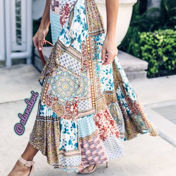 TAPESTRY MAXI SKRT - Picture 4 of 4